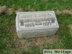 Mary E Garrison Heinzeroth