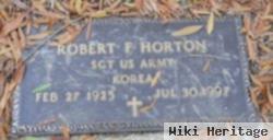 Robert F Horton