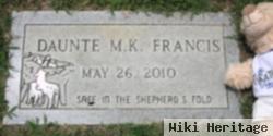 Daunte M. K. Francis