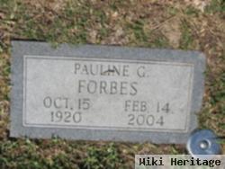 Pauline G Forbes