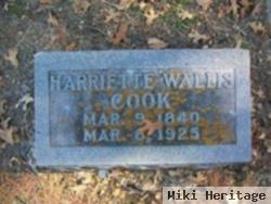 Harriette Wallis Jenkins Cook