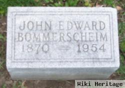 John Edward Bommerscheim