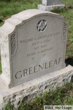 Pearl A. Maynard Greenleaf