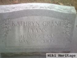 Kathryn Grant Evans