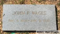 John Franklin Wages