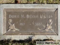 Doris M Dennis Haines