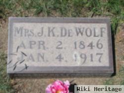 Mrs J. H. Dewolf