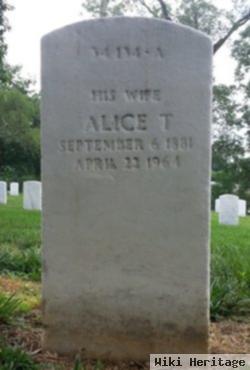 Alice T Love