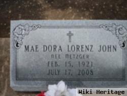 Mae Dora Lorenz Metzger John