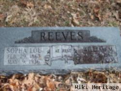 William M Reeves