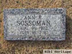 Ann Ruth Jackson Sossoman