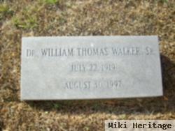 Dr William Thomas Walker, Sr