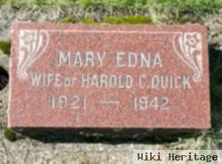 Mary Edna Upton Quick