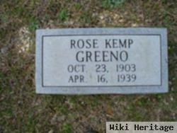 Rose Idafay Kemp Greeno