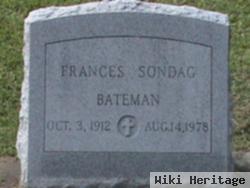 Frances Sondag Bateman