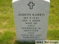 Judith Karen Thomas Ohlinger