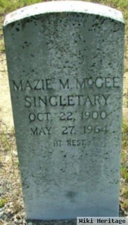 Mazie Mackey Singletary