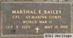 Marshall E. Bailey