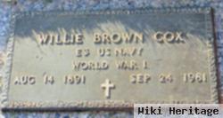 Willie Brown Cox