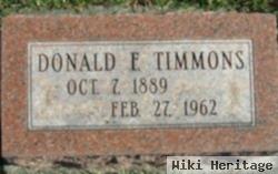 Donald F. Timmons