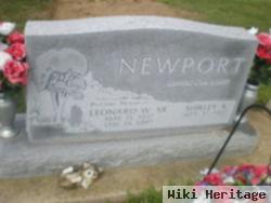 Leonard W. Newport, Sr