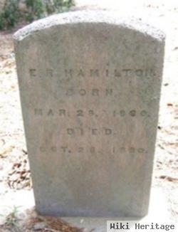 E. R. Hamilton