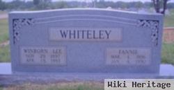 Fannie Whiteley