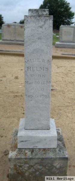 Matthew R Helms