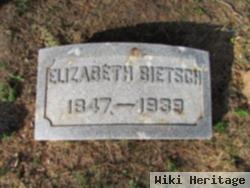 Elizabeth Meier/meyer Bietsch