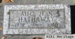 Alice Jean Hathaway