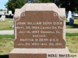 Dr John William Derr