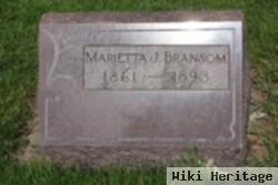 Marietta J Rice Bransom