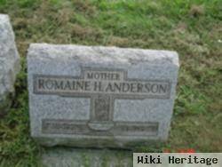 Romaine H Anderson