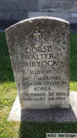 Dorse Walter Shryock