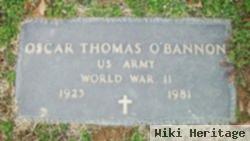 Oscar Thomas O'bannon