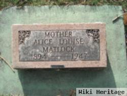 Alice Louise "lulu" Heard Matlock