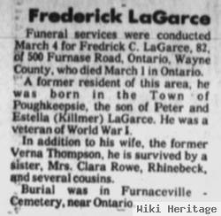 Frederick Cecil Lagarce