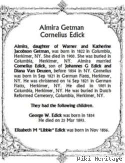 Almira Getman Edick