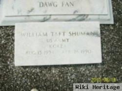 William Taft "billy" Shuman