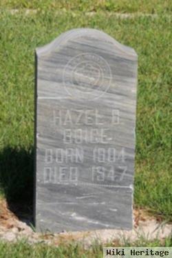 Hazel Beatrice Nash Boice