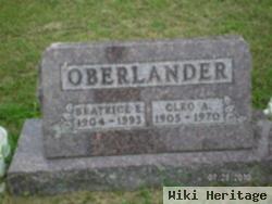 Cleo A Oberlander