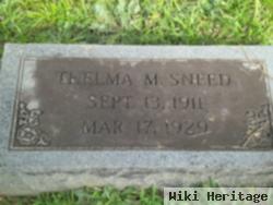 Thelma M Sneed