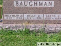 Billy Dean Baughman, Sr