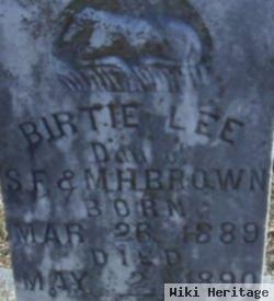 Birtie Lee Brown