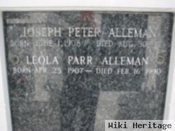 Leola Parr Alleman