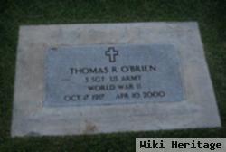 Sgt Thomas Russell O'brien