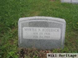 Myrtle K. Rodeback