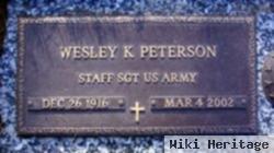 Wesley K Peterson