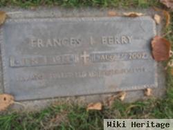 Frances I Berry