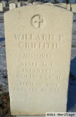 Willard P Griffith